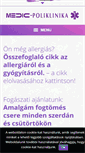 Mobile Screenshot of medicpoliklinika.hu